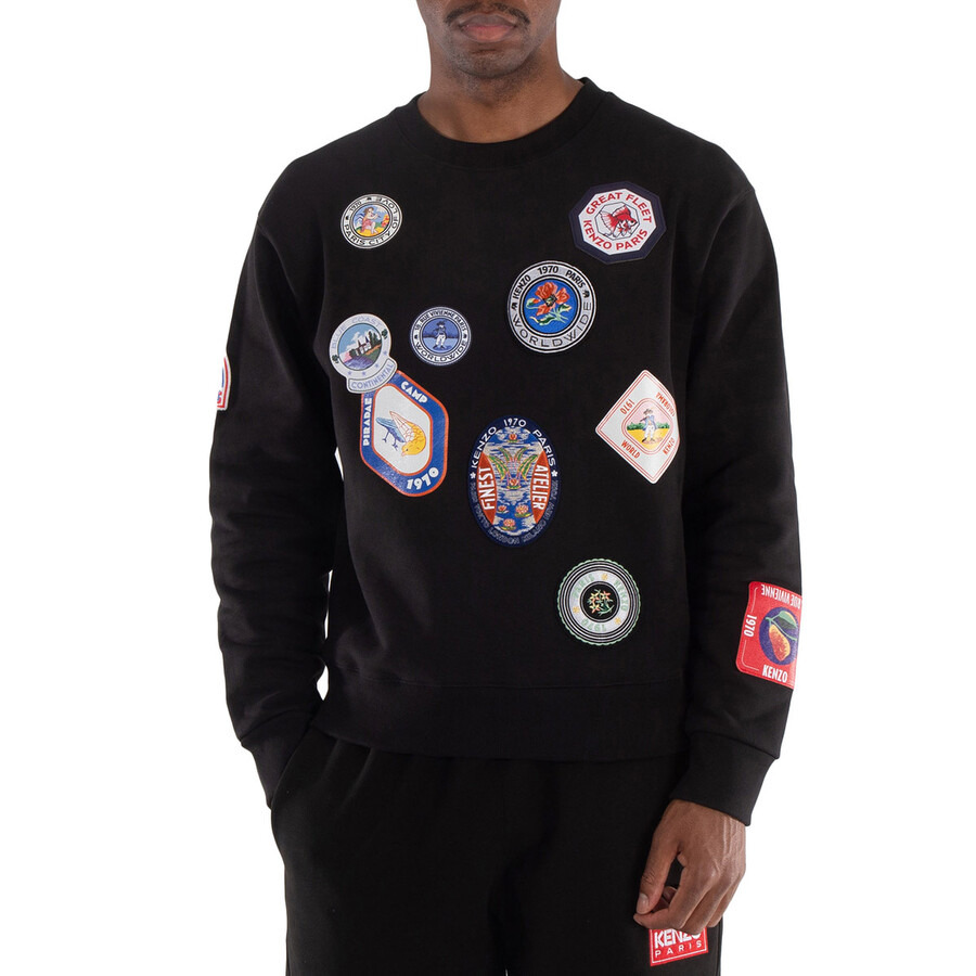 Kenzo Travel Patches Crewneck Sweatshirt - 3