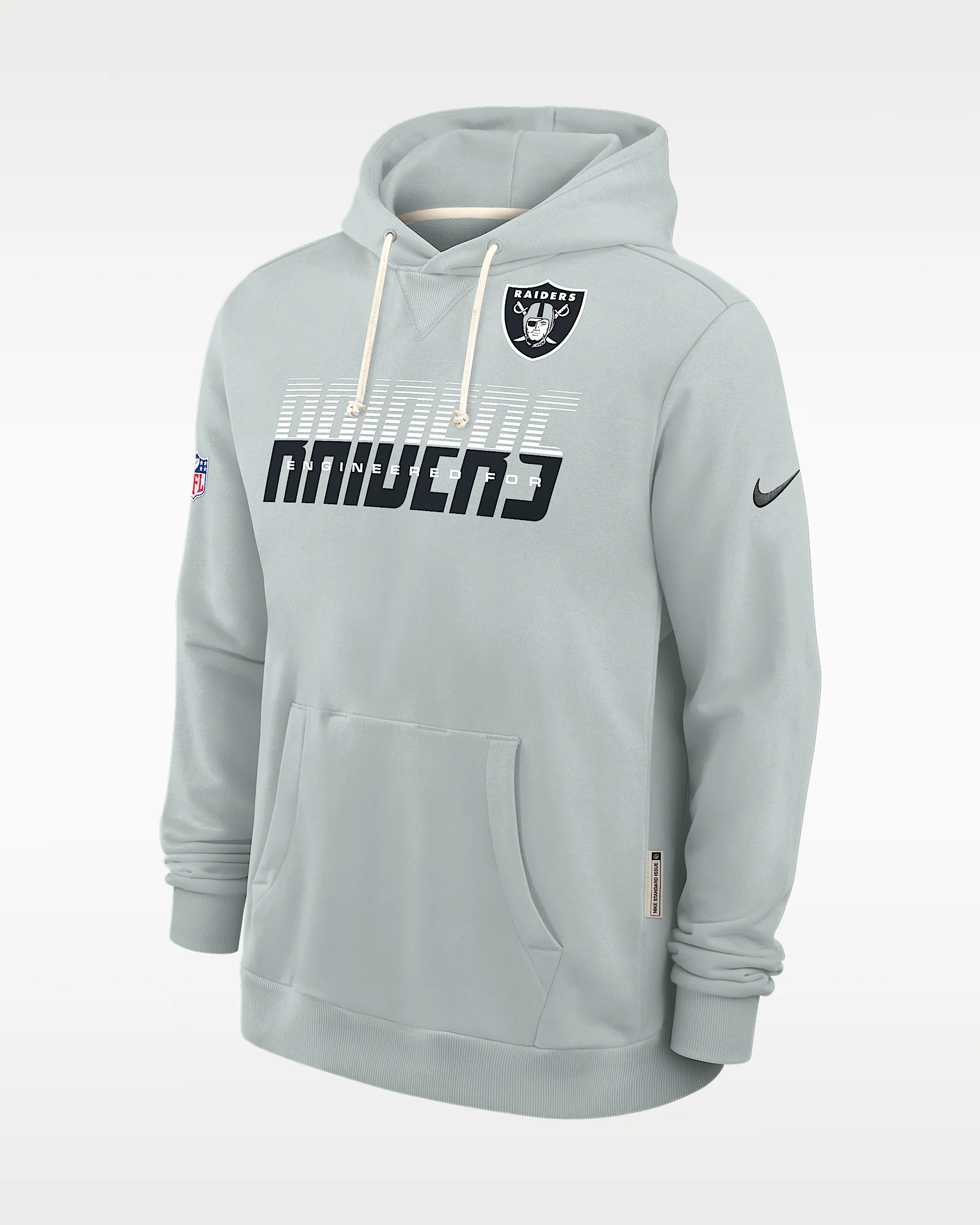 Las Vegas Raiders Sideline Standard Issue Men's Nike Dri-FIT NFL Pullover Hoodie - 1