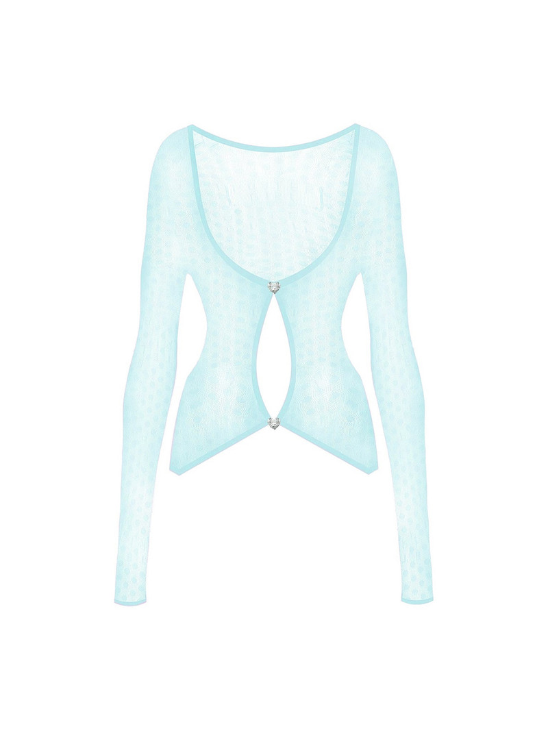 LIVIA TOP SOFT TURQUOISE 1