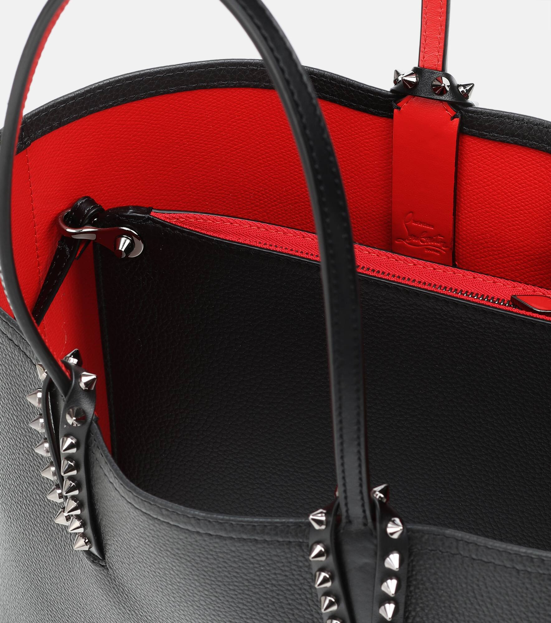 Cabata Small leather tote - 3