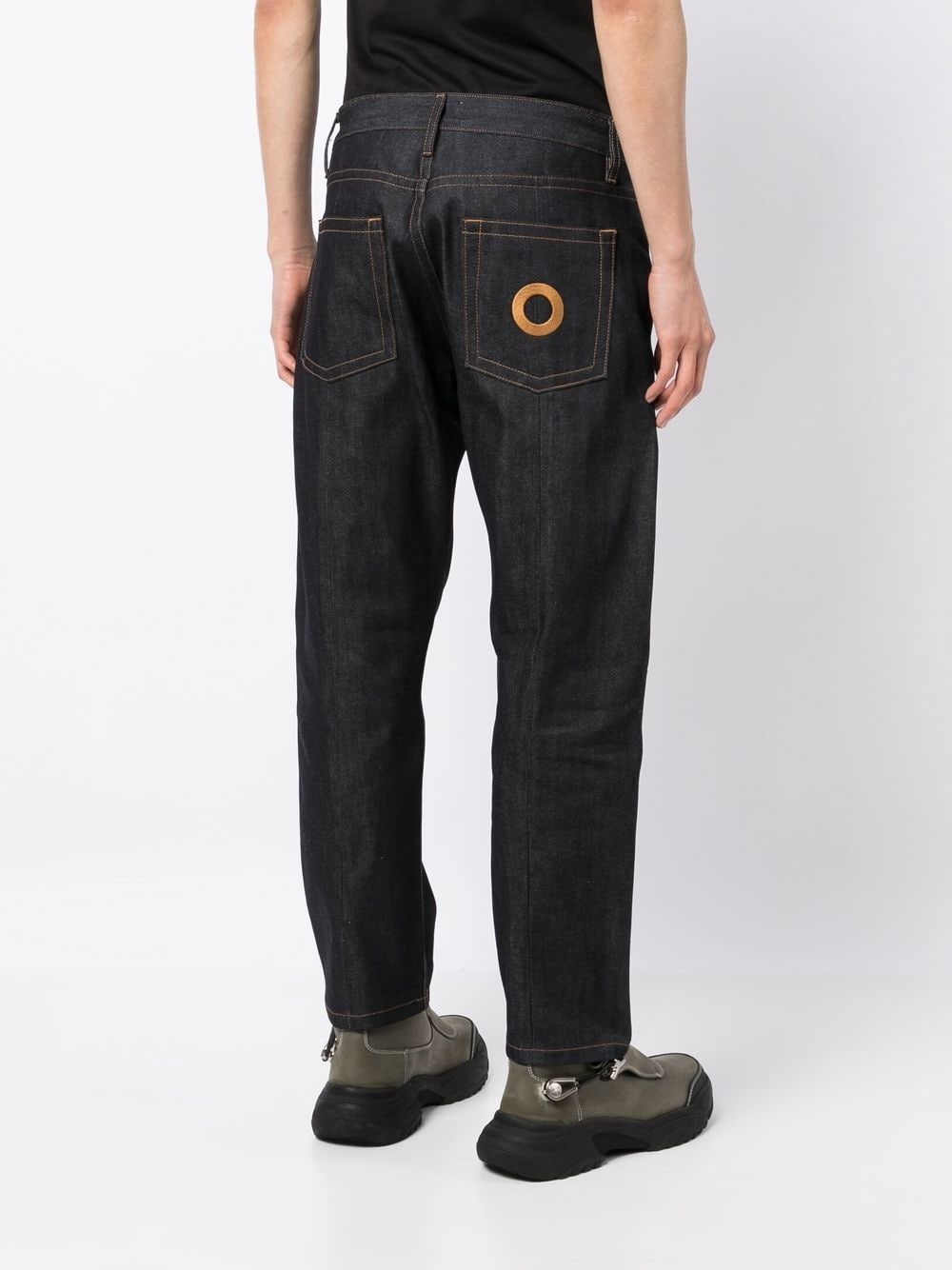 low-rise straight jeans - 4