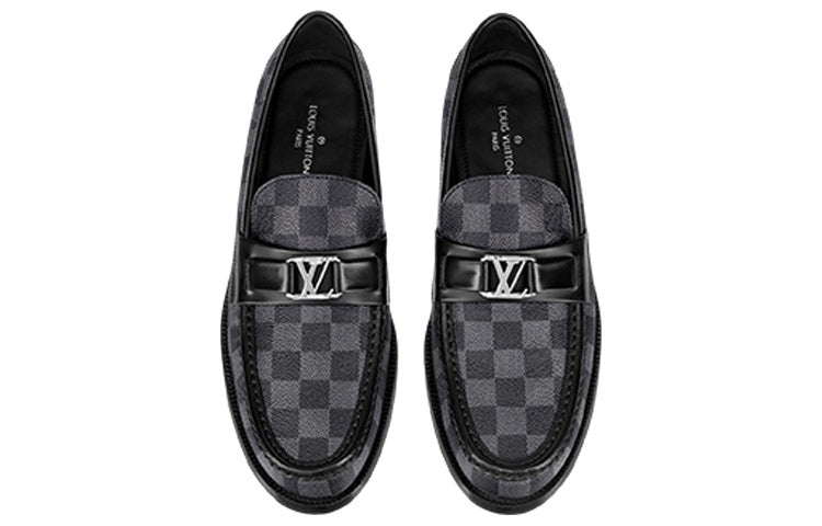 LOUIS VUITTON Major Loafers 'Grey' 1A40L1 - 3