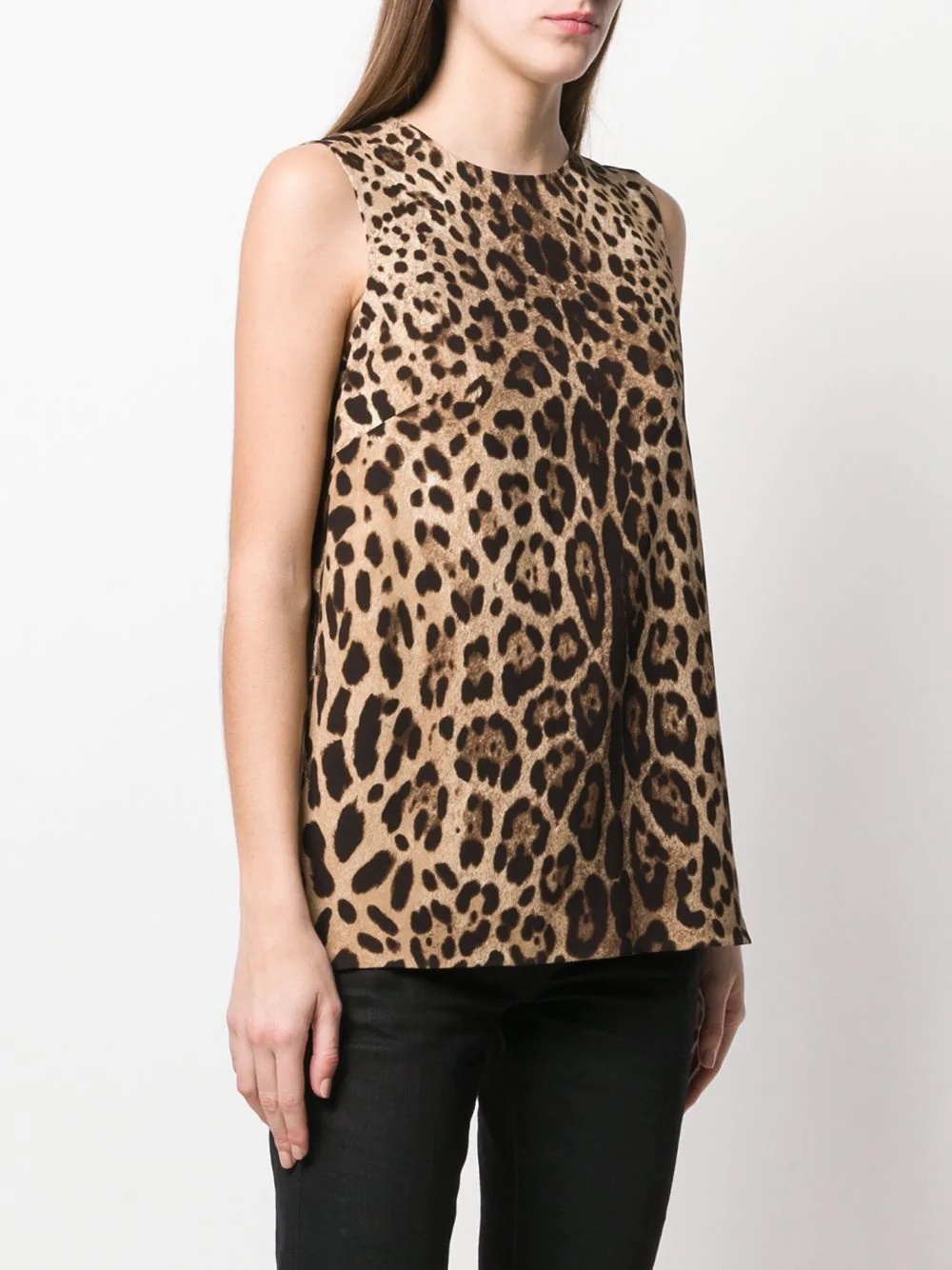 leopard-print top - 3