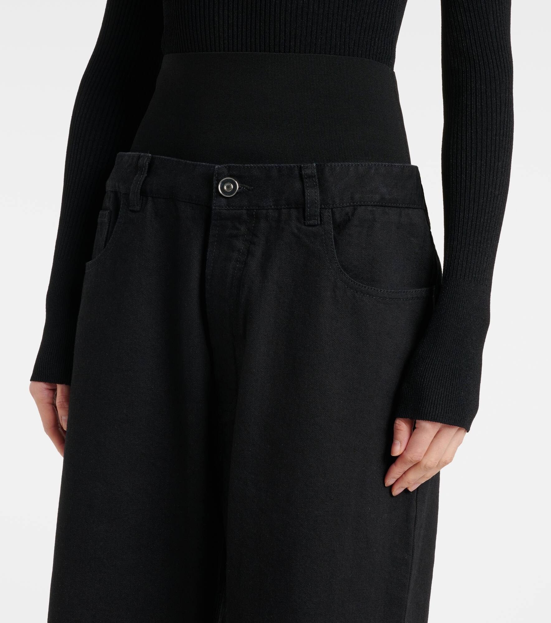 High-rise straight jeans - 4