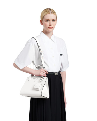 Prada Small Saffiano Leather Prada Monochrome Bag outlook