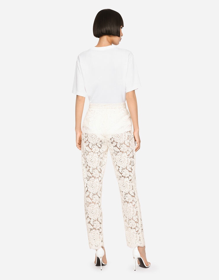 Branded stretch lace pants - 3