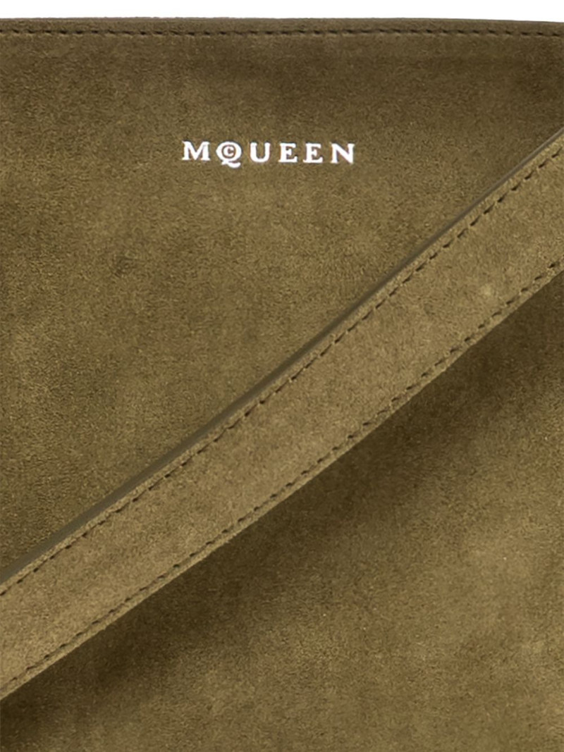 suede ring-detail tote bag 6