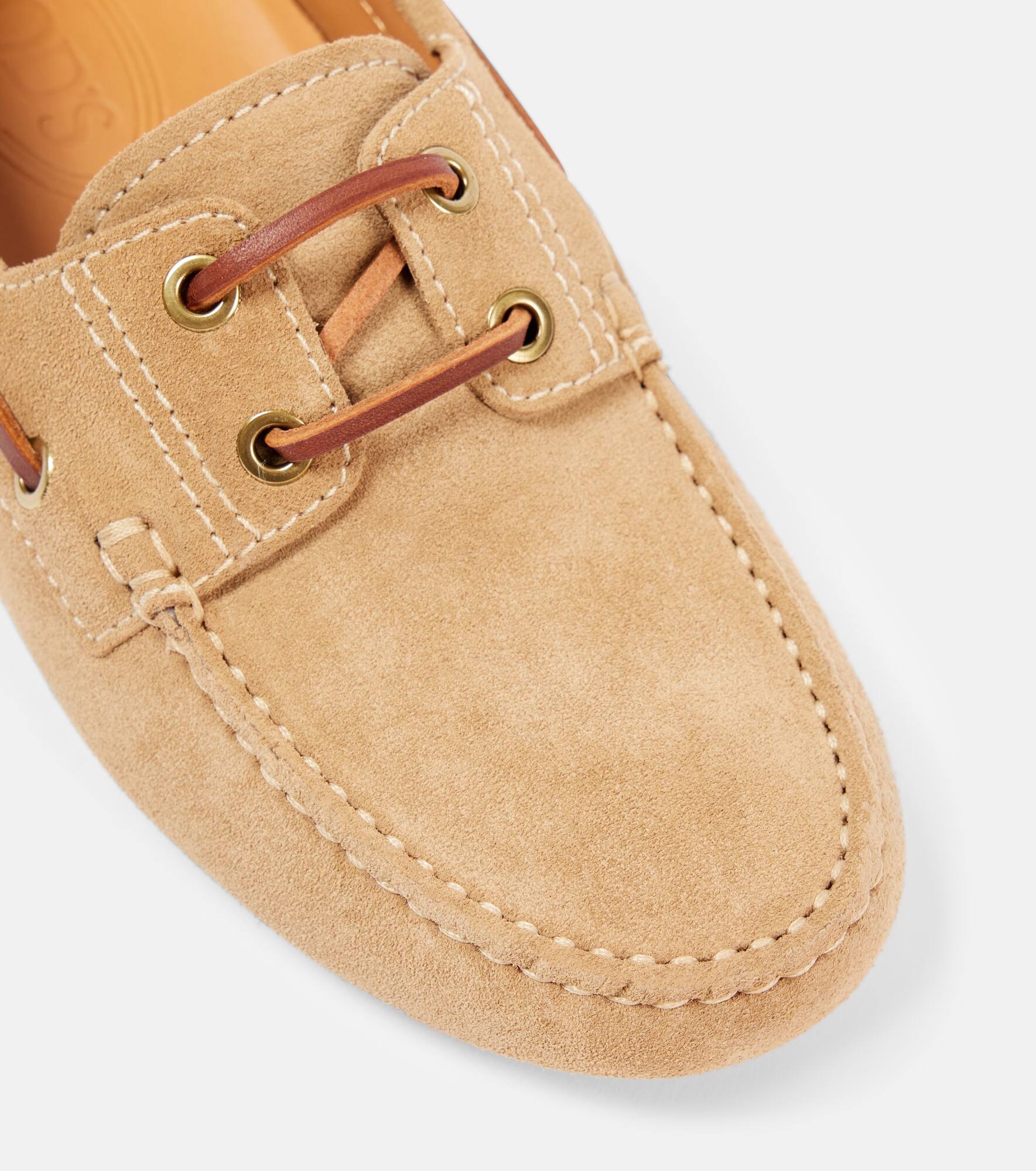 Gommino Bubble suede boat shoes - 5