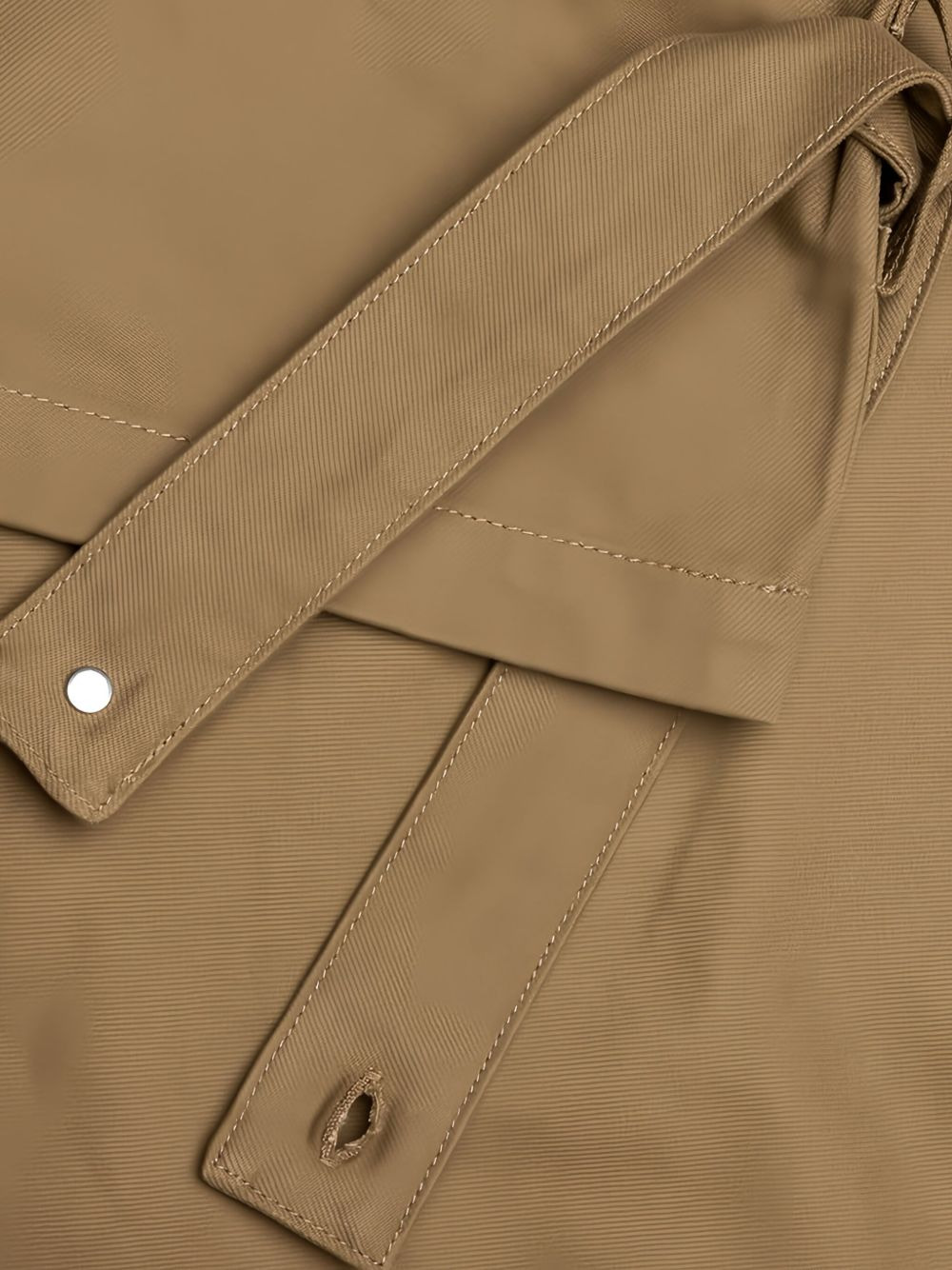 Desert button-fastening cargo trousers - 4