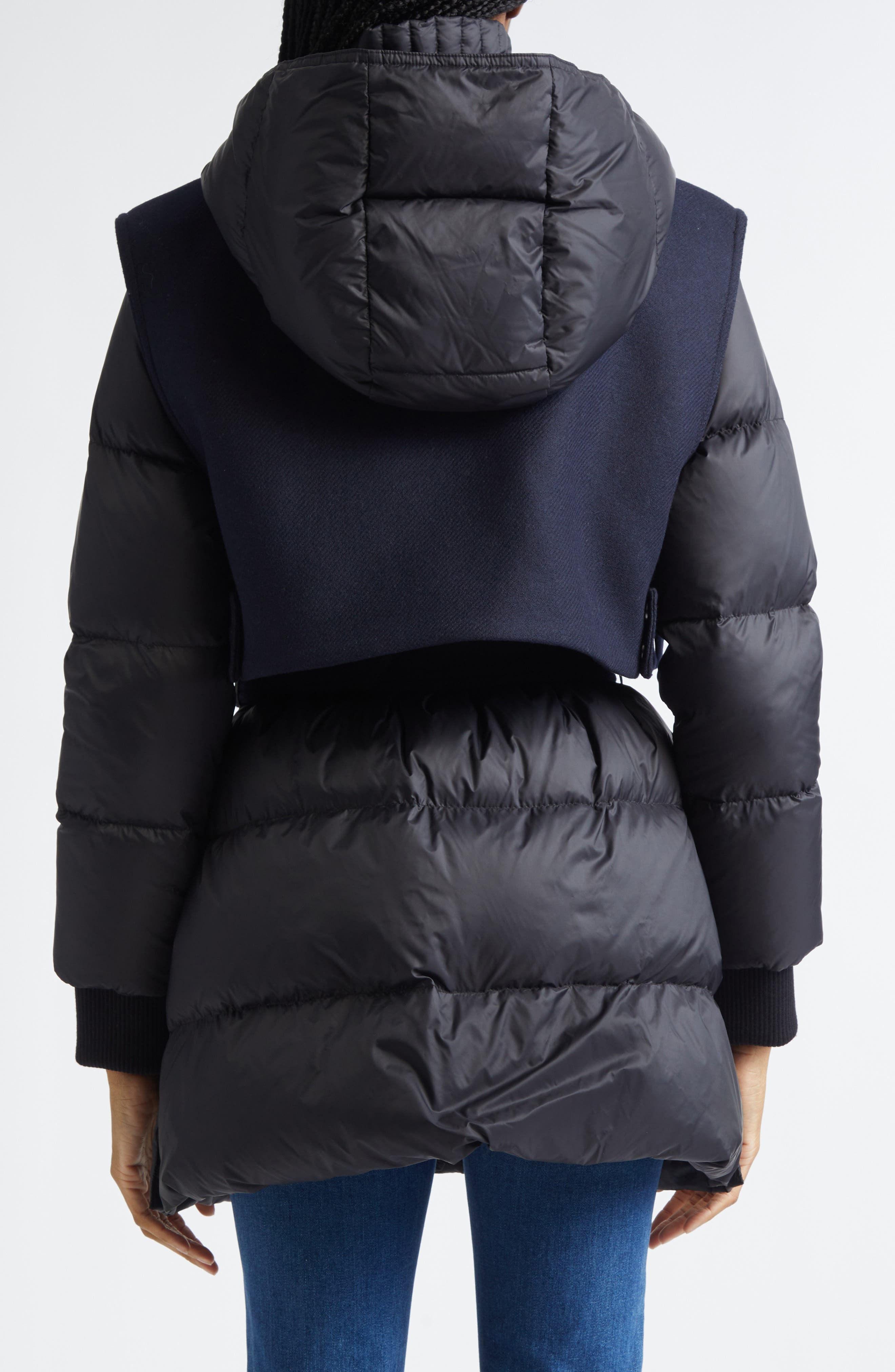 Veronica Beard Jarvis Down Puffer Jacket in Black at Nordstrom - 4