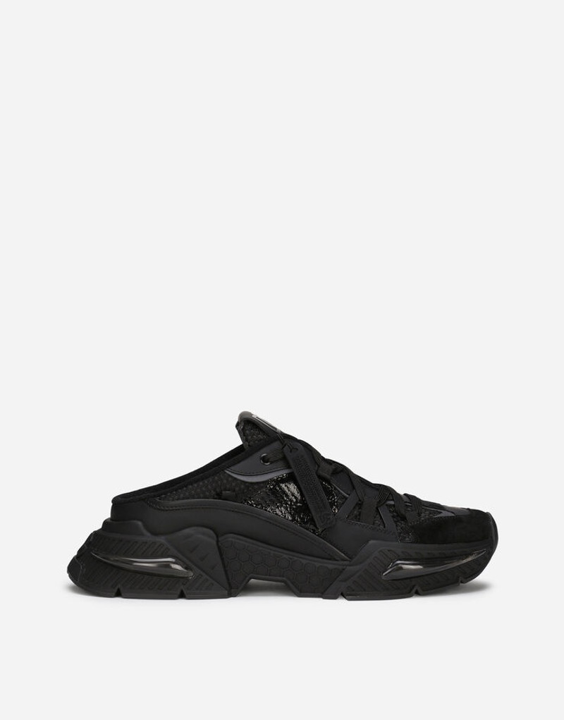 Mixed-material Airmaster mule sneakers 1