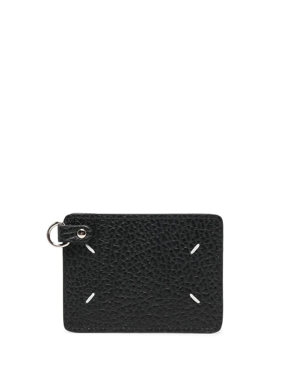 pebbled leather cardholder - 2