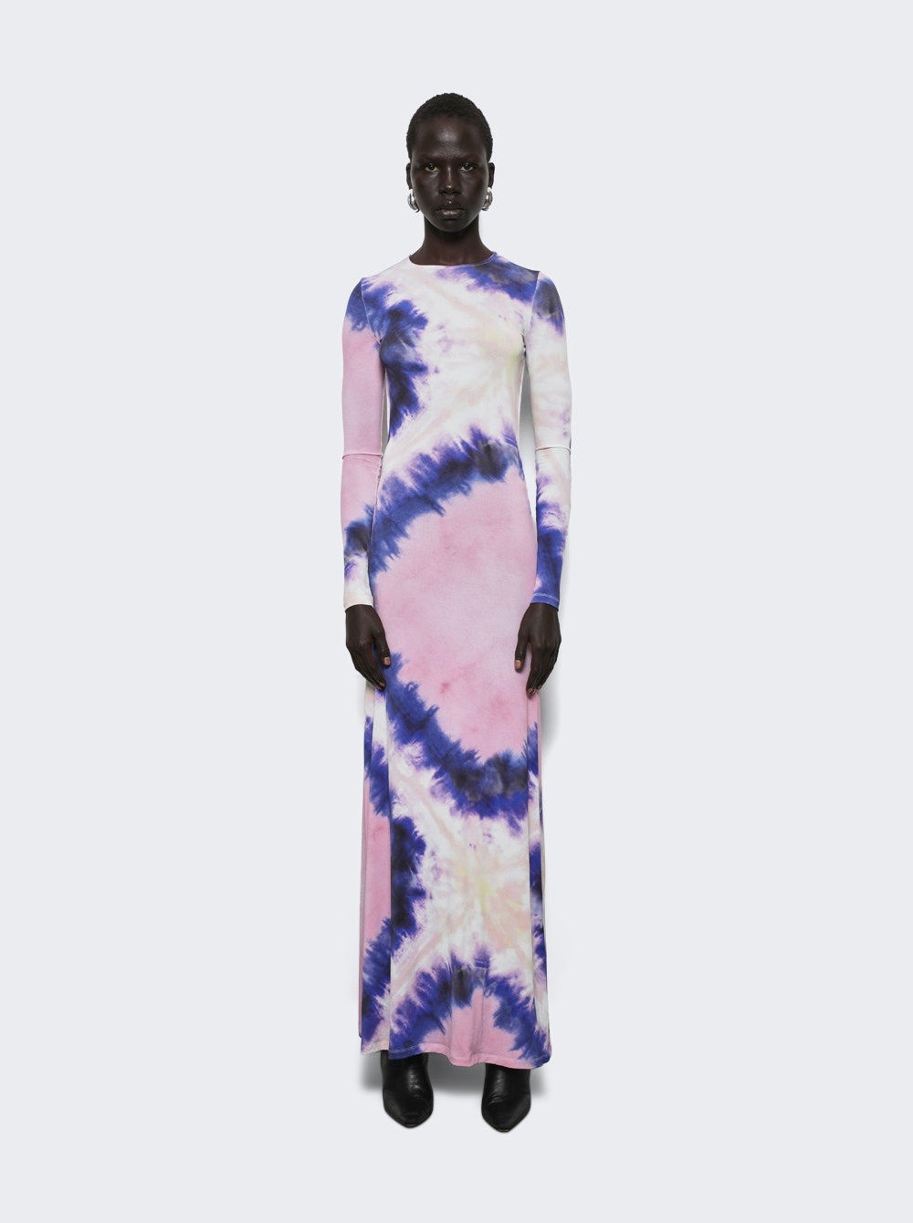 Tie Dye Long Dress Tie Dye Pink - 2