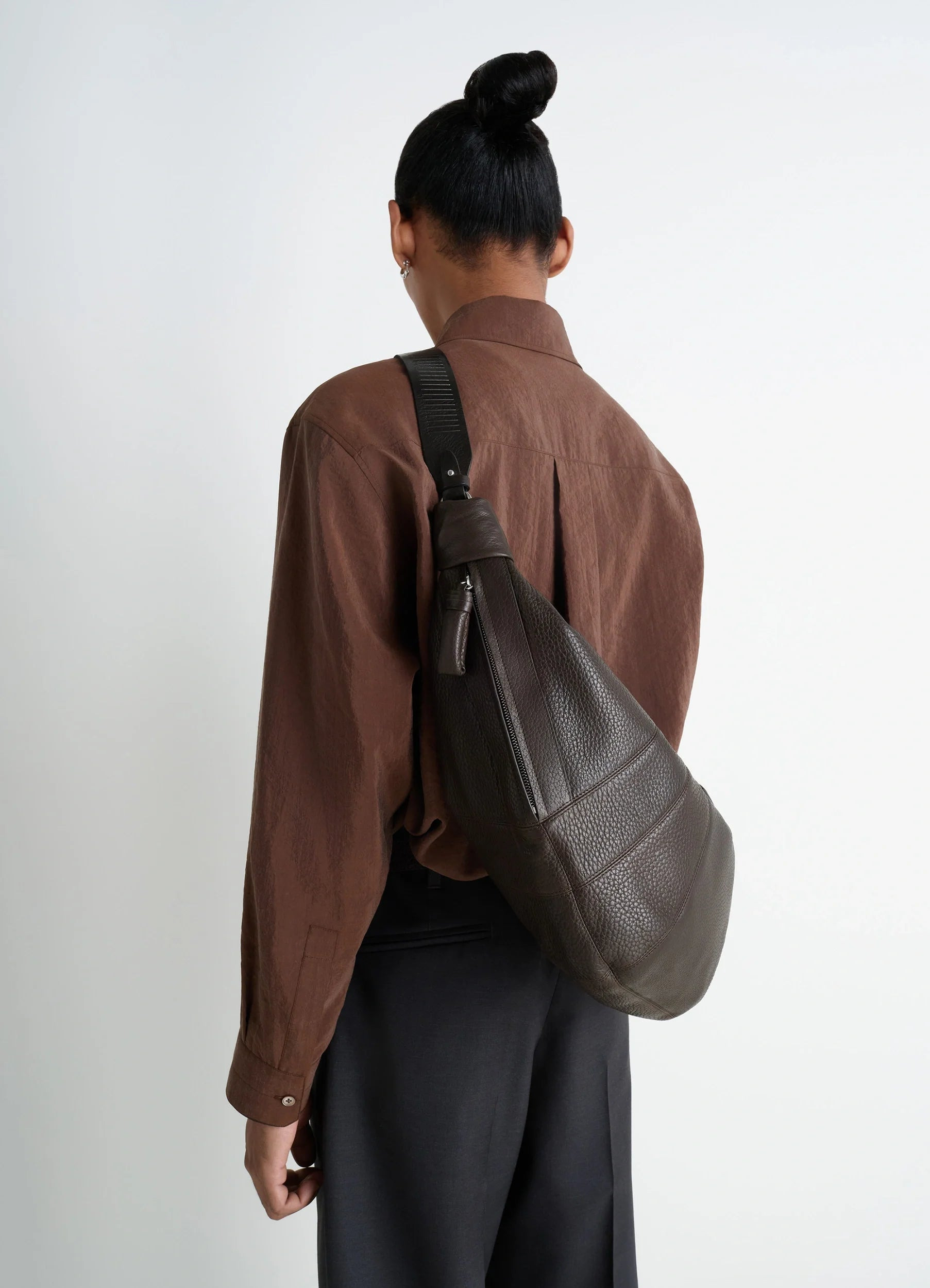 RAIL BELT LARGE CROISSANT BAG - 2