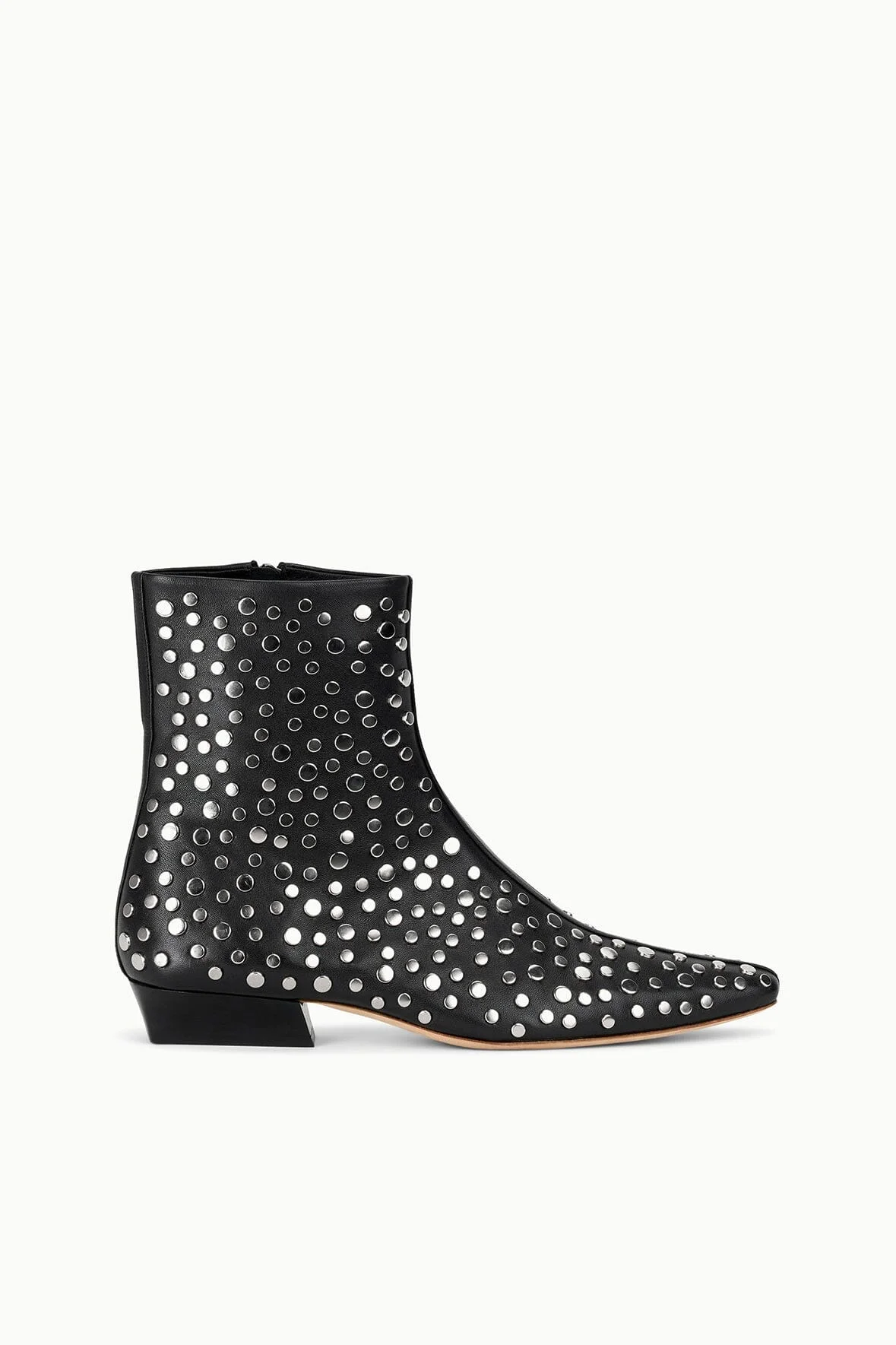 STAUD WALLY FLAT ANKLE BOOT RIVETS - 1