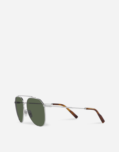 Dolce & Gabbana Diagonal Cut Sunglasses outlook