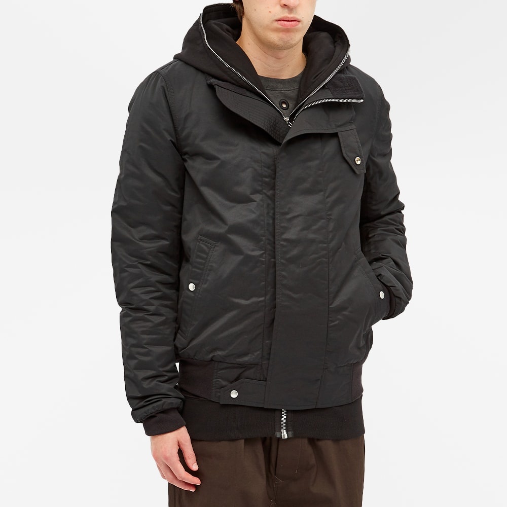 Rick Owens DRKSHDW Globe Snap Bomber Jacket - 5