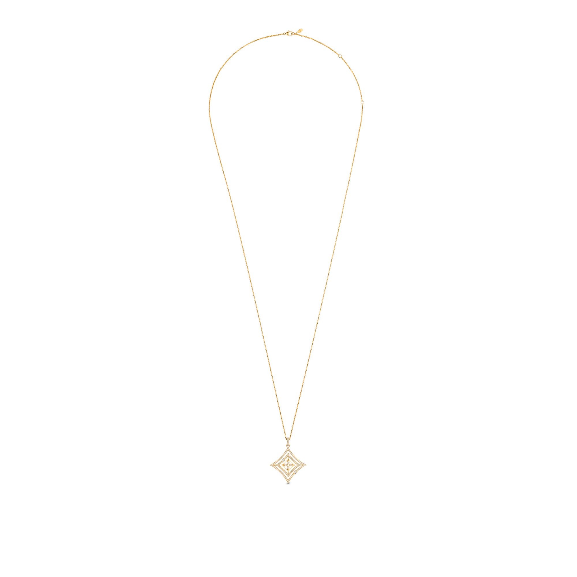 Idylle Blossom Medallion, Yellow Gold And Diamonds - 4