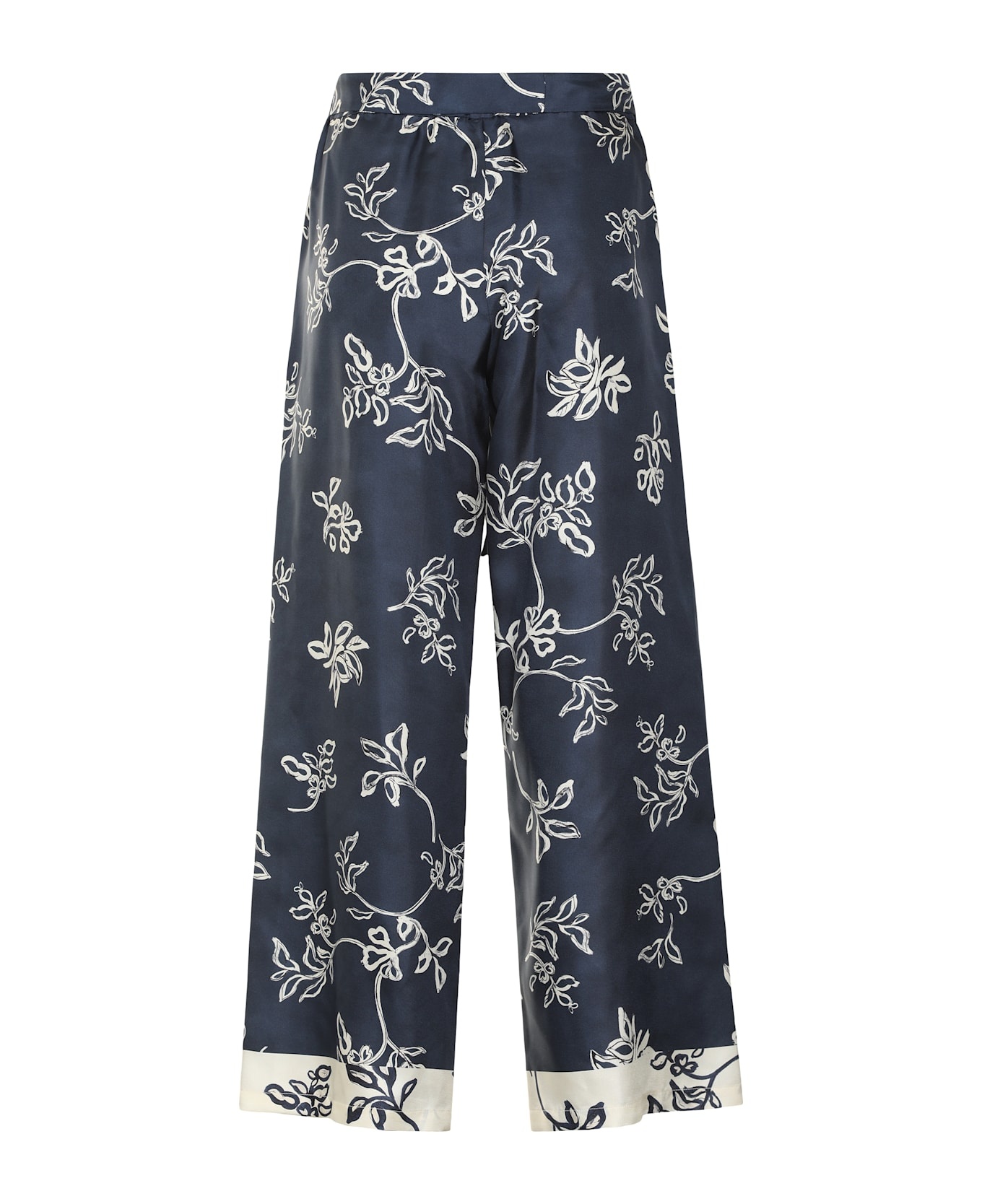Cinzia Printed Silk Pants - 2