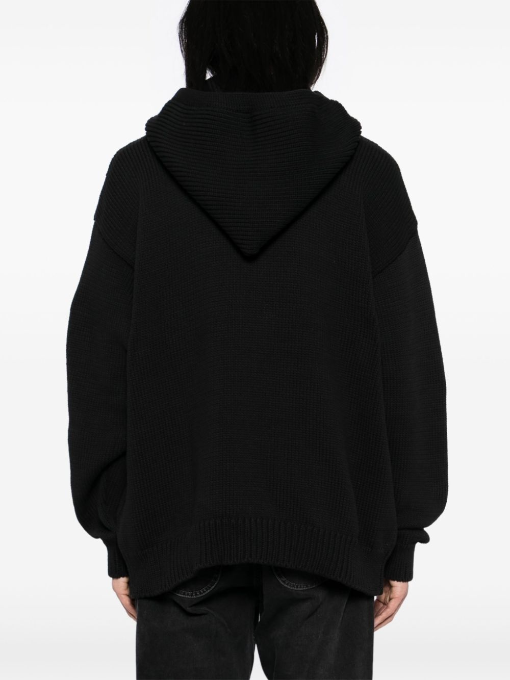 pattern-jacquard jumper - 4
