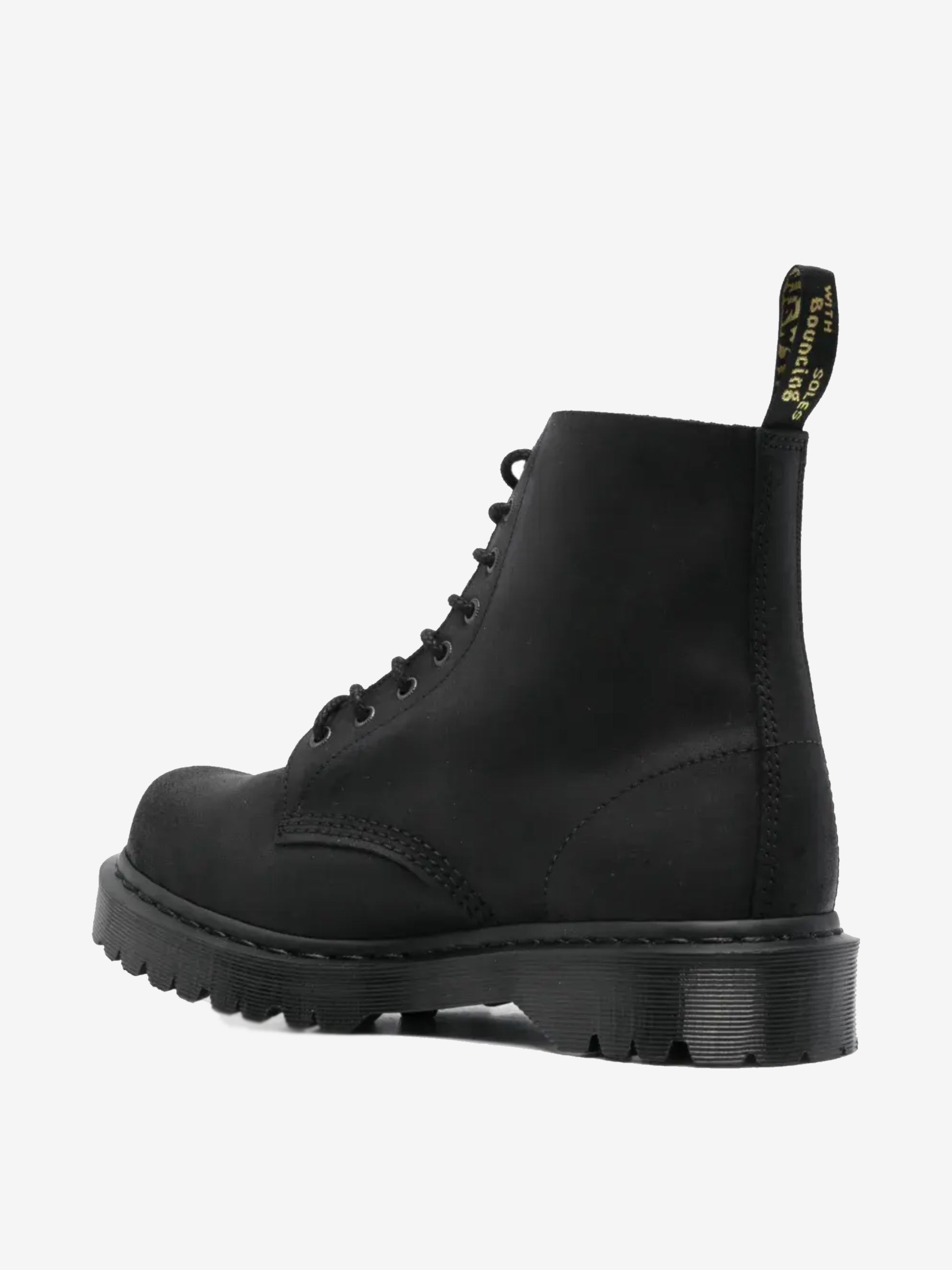 DR. MARTENS - 1460 Bex Bump Toe Leather Boots - 3