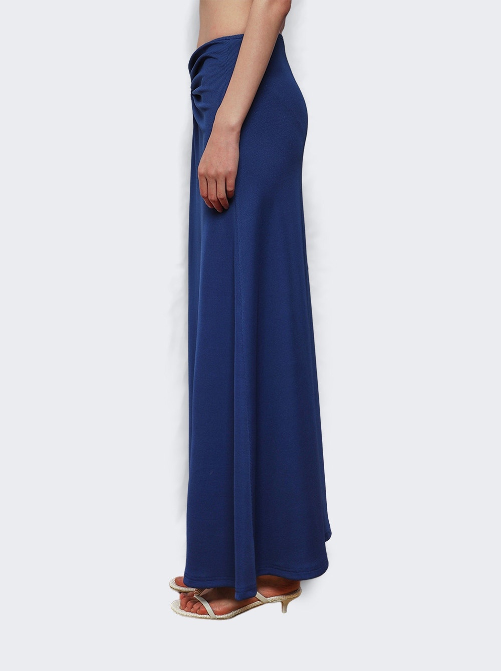 Paisley Ruched Skirt Yves Blue - 3