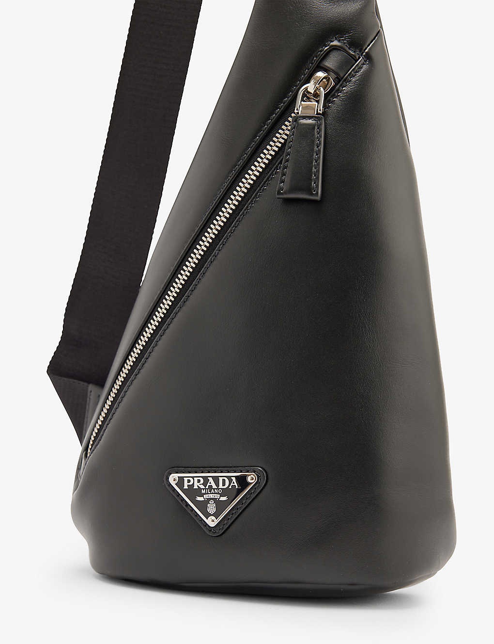 Sling leather cross-body bag - 2