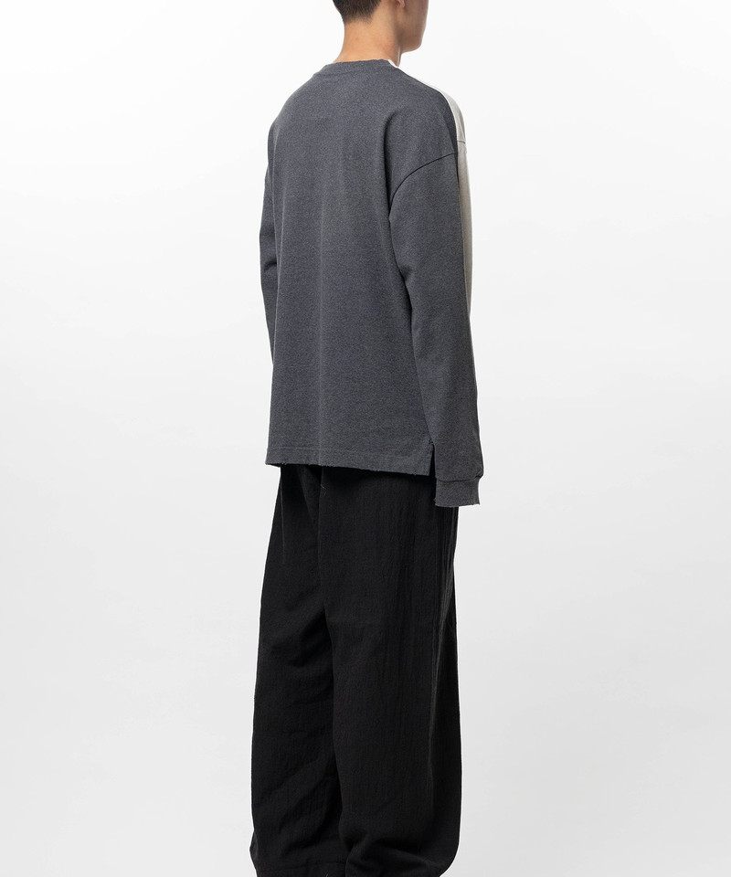Front Back Combined Long Sleeve T-shirt 5