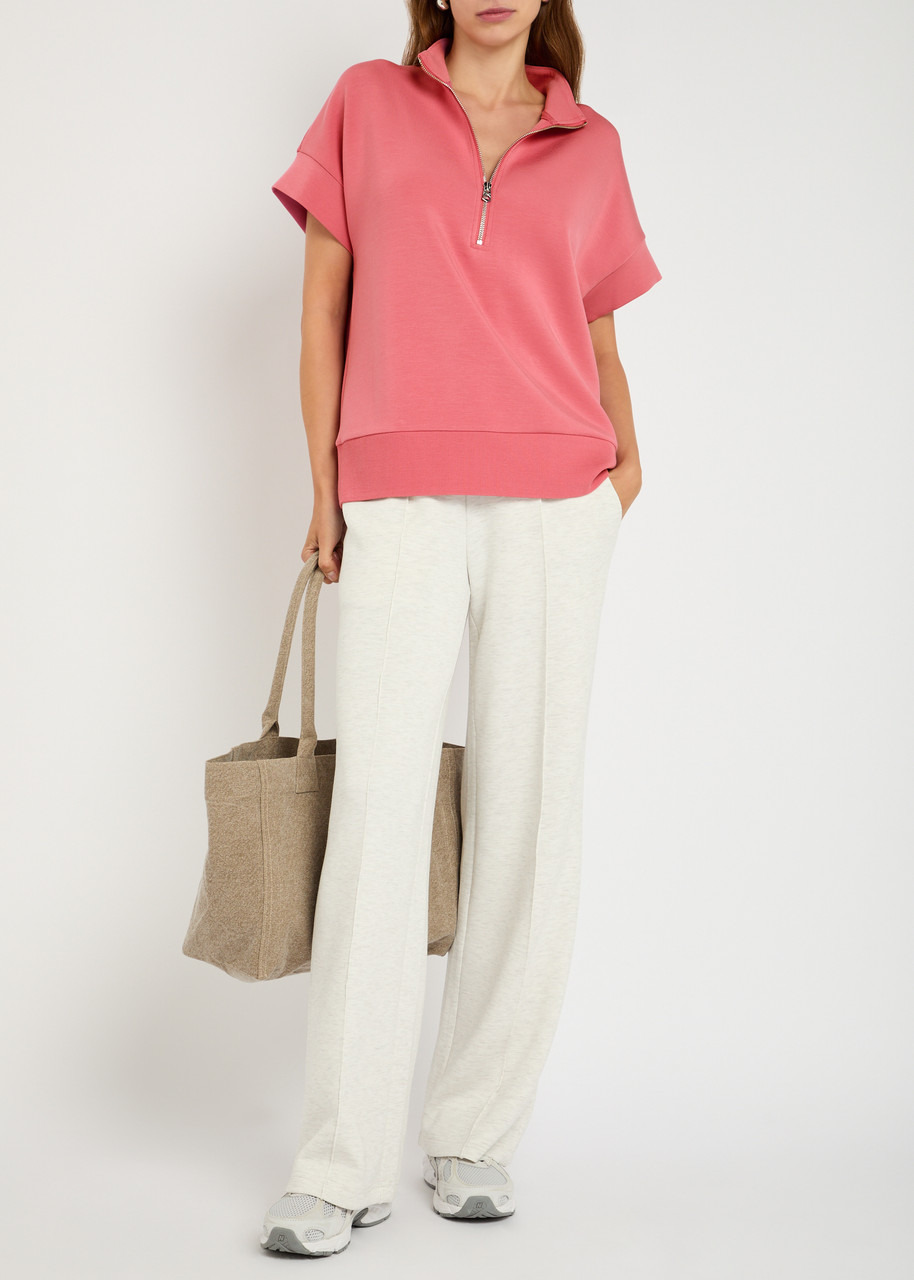 Varley Ritchie Short Sleeve Sweat Stretch-jersey top - 4