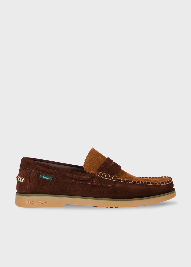 Brown Suede 'Tristain' Loafers 1