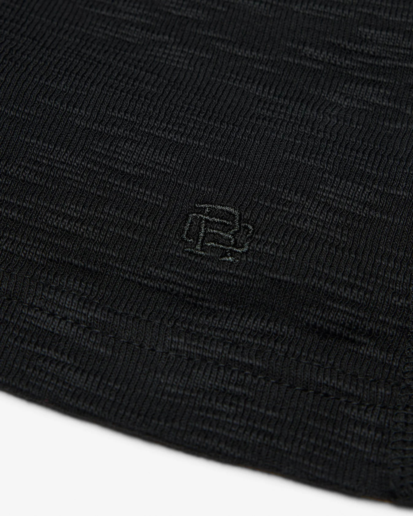 1x1 Slub Slim Henley Black - 3