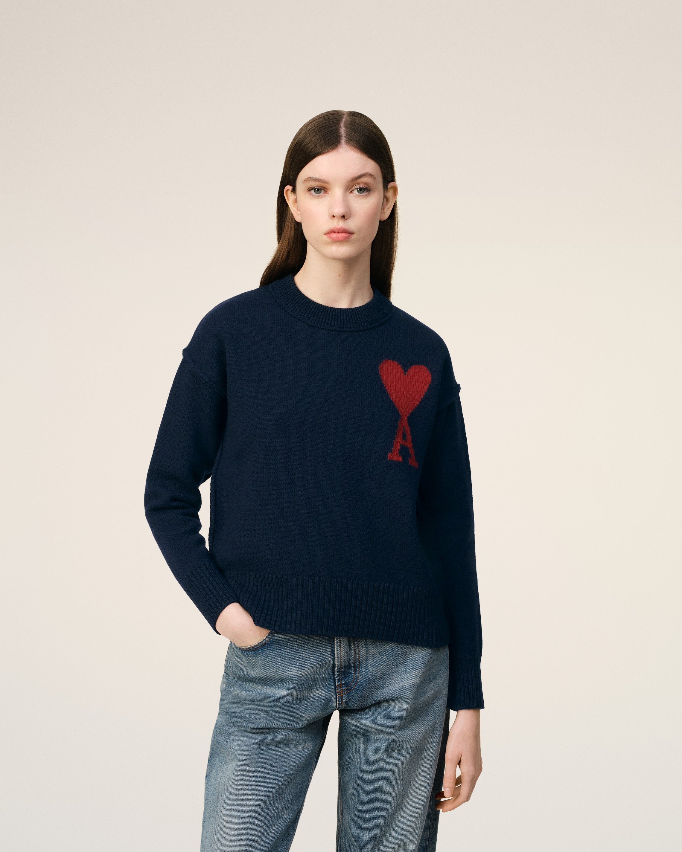 RED AMI DE COEUR SWEATER - 3