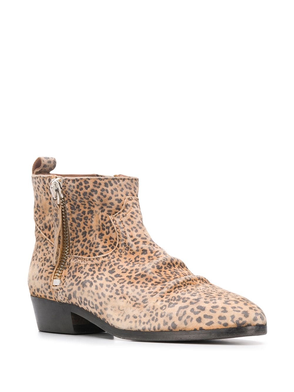 leopard ankle boots - 2