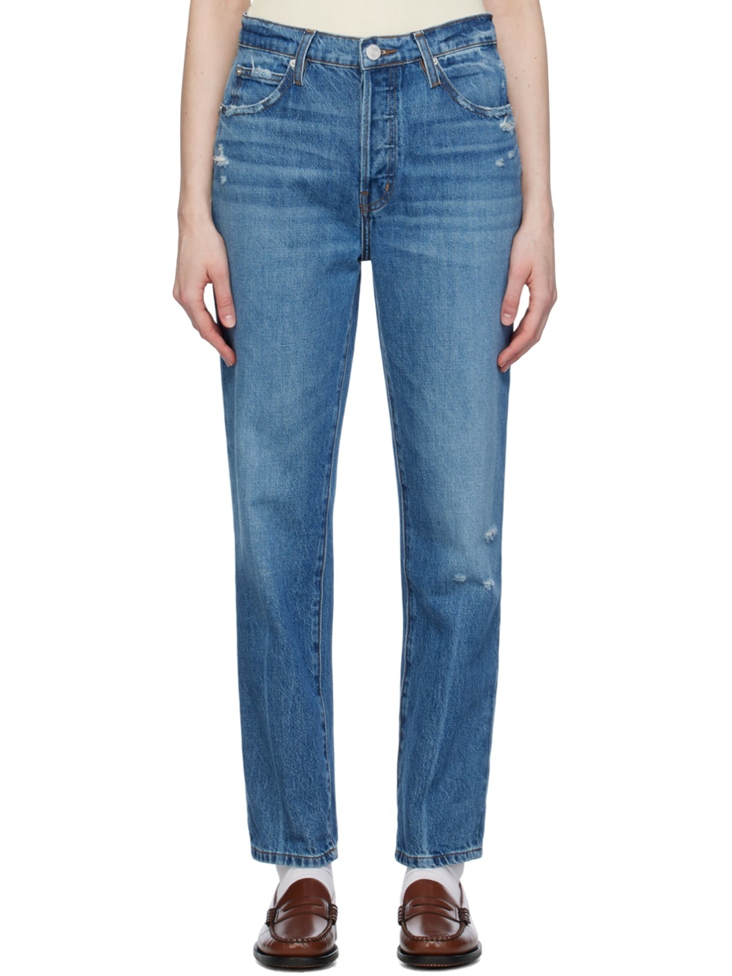 Blue 'Le Mec' Jeans - 1