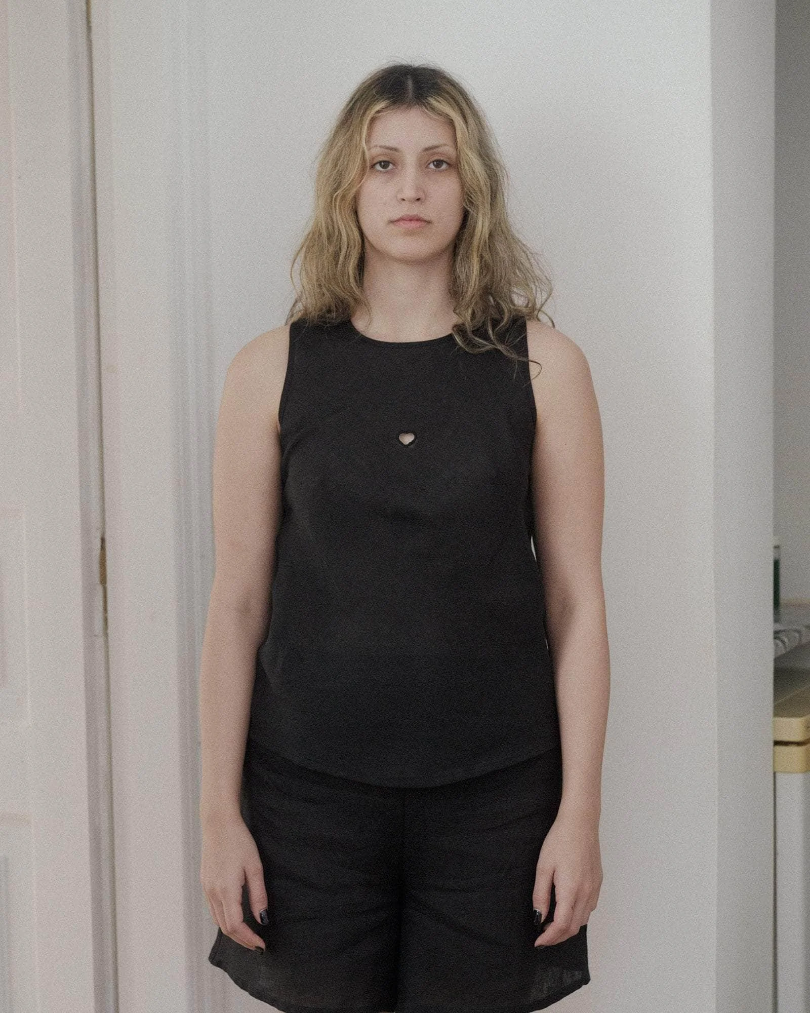 Dydine Tank Heart - Fine Linen - 1