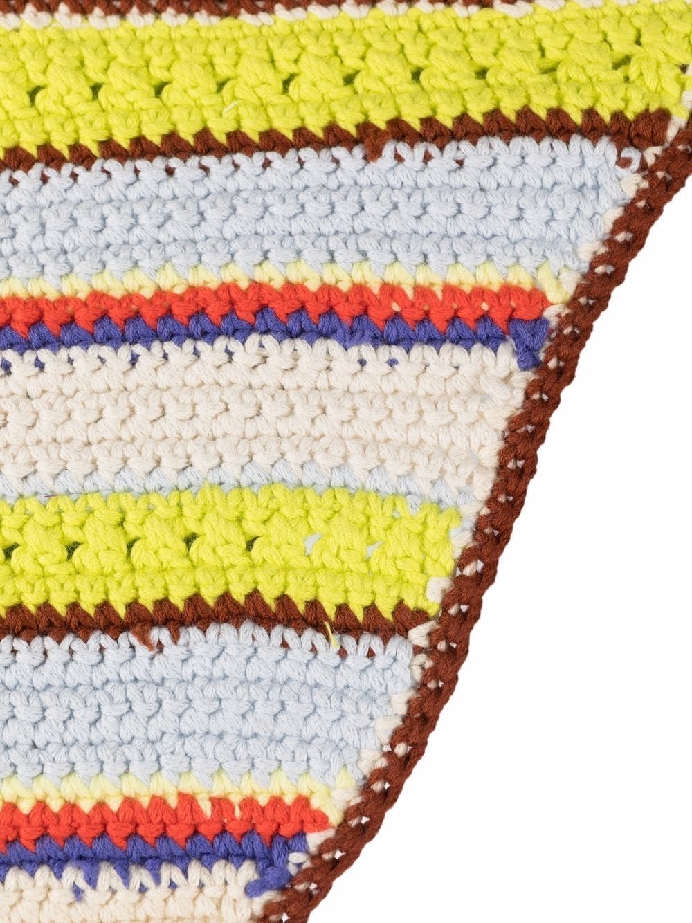 striped crochet bikini bottoms - 3