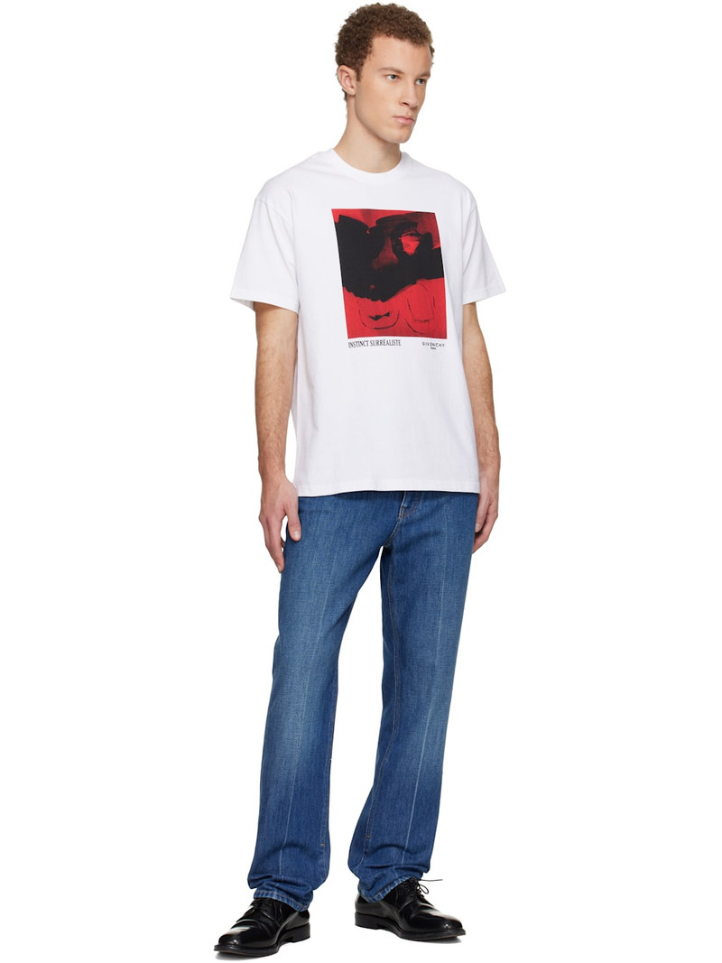 Givenchy White Regular Fit T-shirt outlook