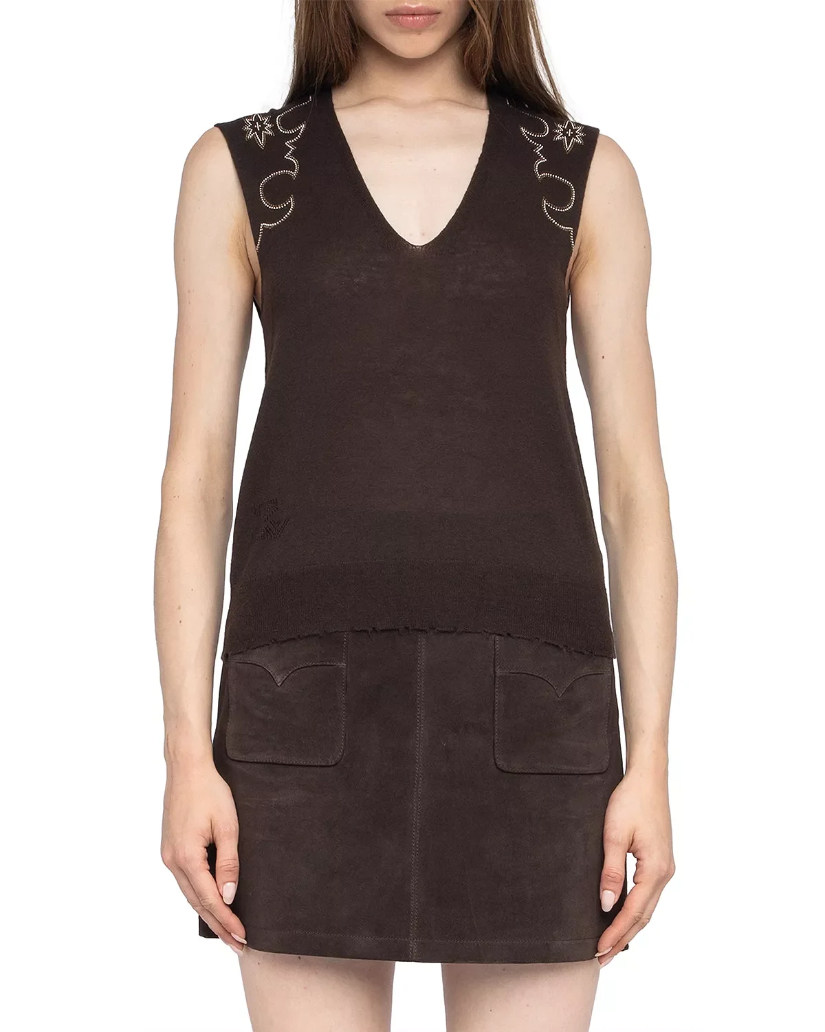 Vicky CP Western Strass Sweater - 1