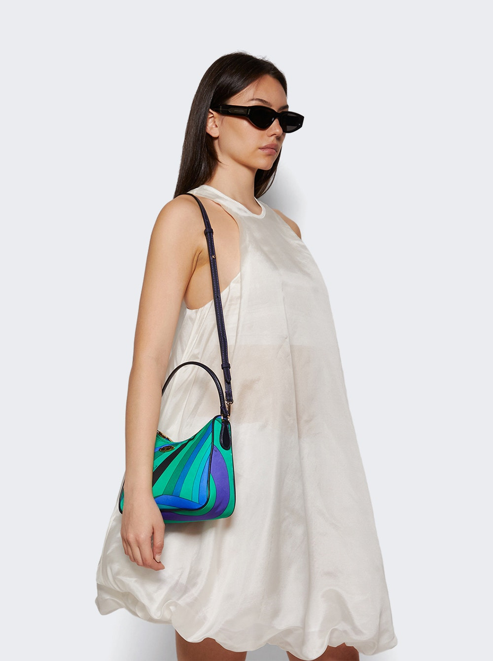 Yummy Shoulder Bag Blue And Emerald - 2