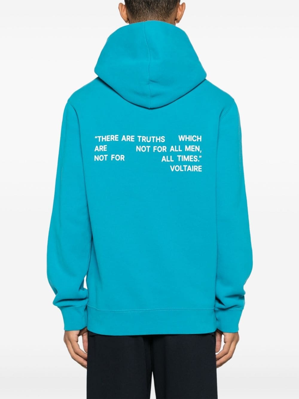 Sanchi photograph-print cotton hoodie - 4