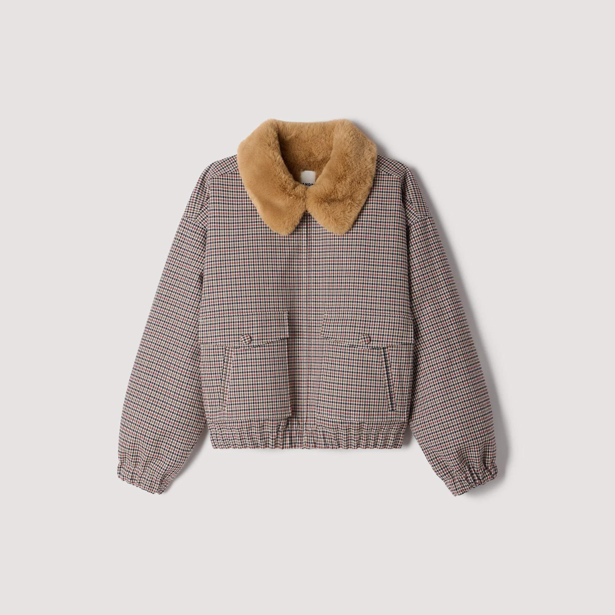 FAUX FUR-LINED COAT - 1