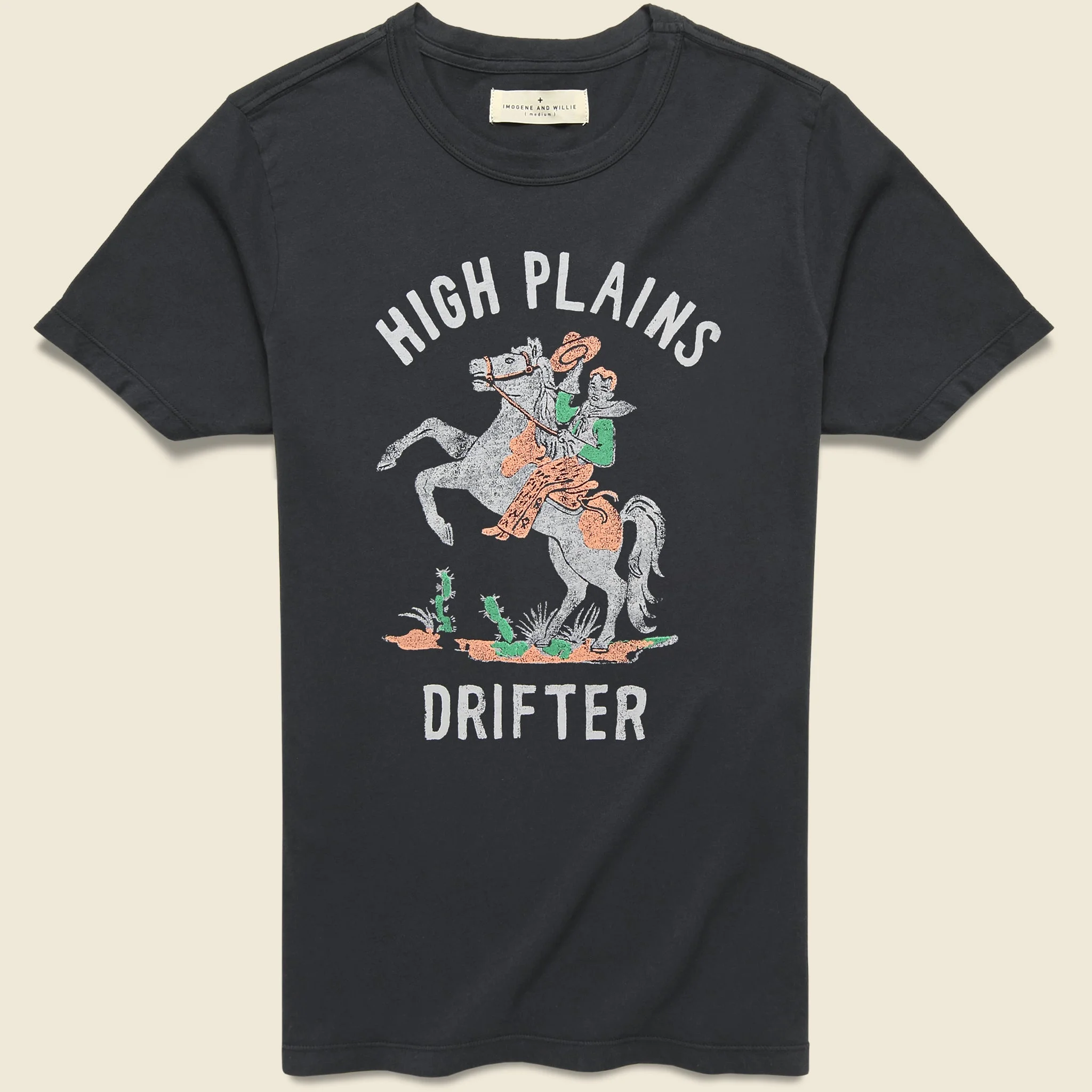 High Plains Drifter Tee - Black - 1