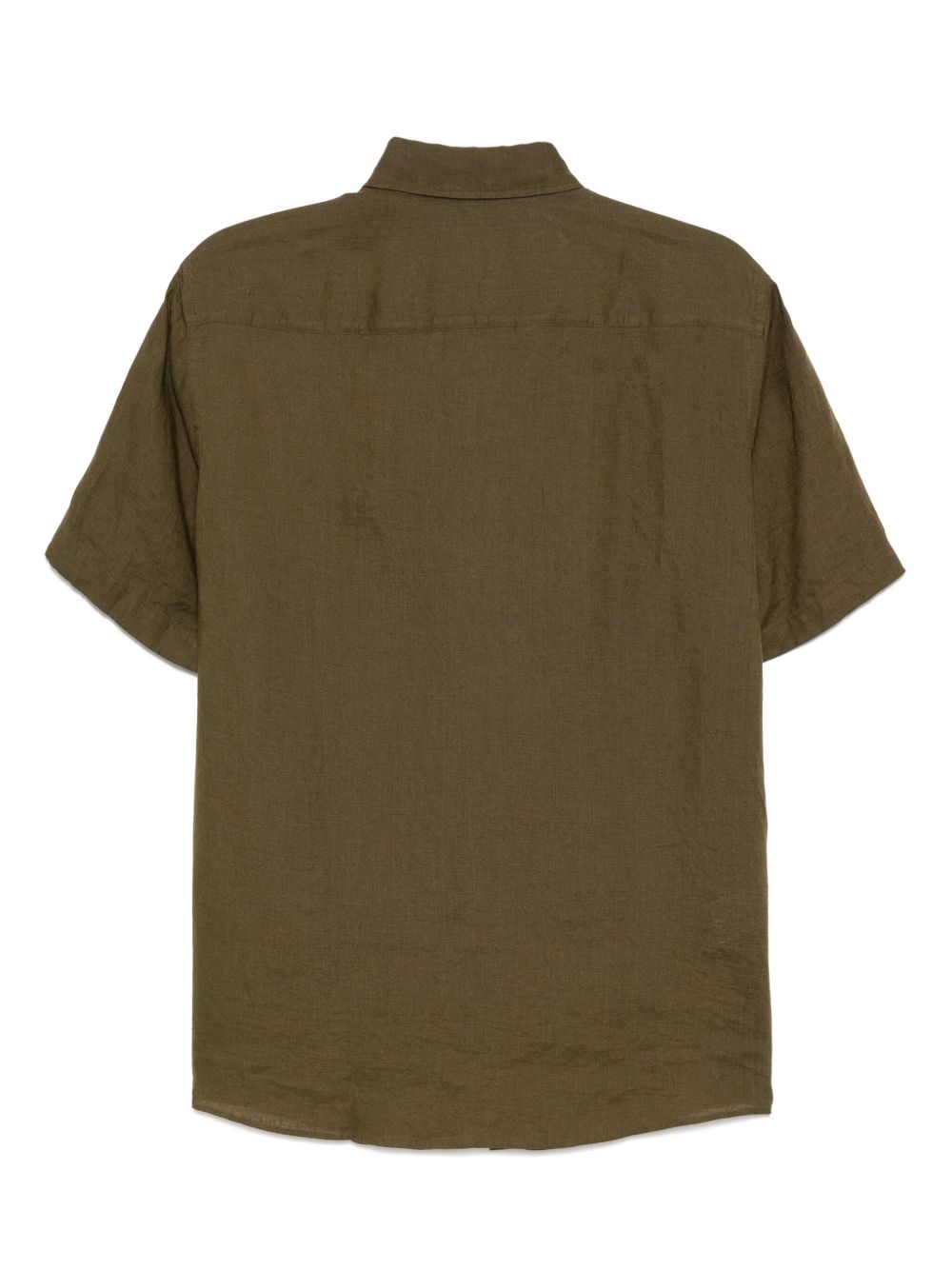logo-embroidered shirt - 2