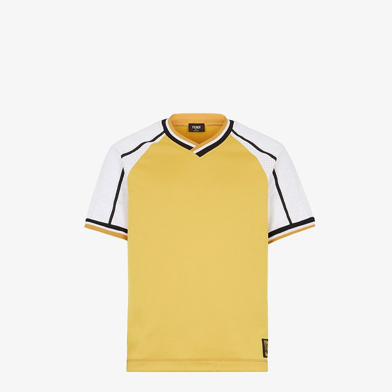 Yellow acetate T-shirt 1