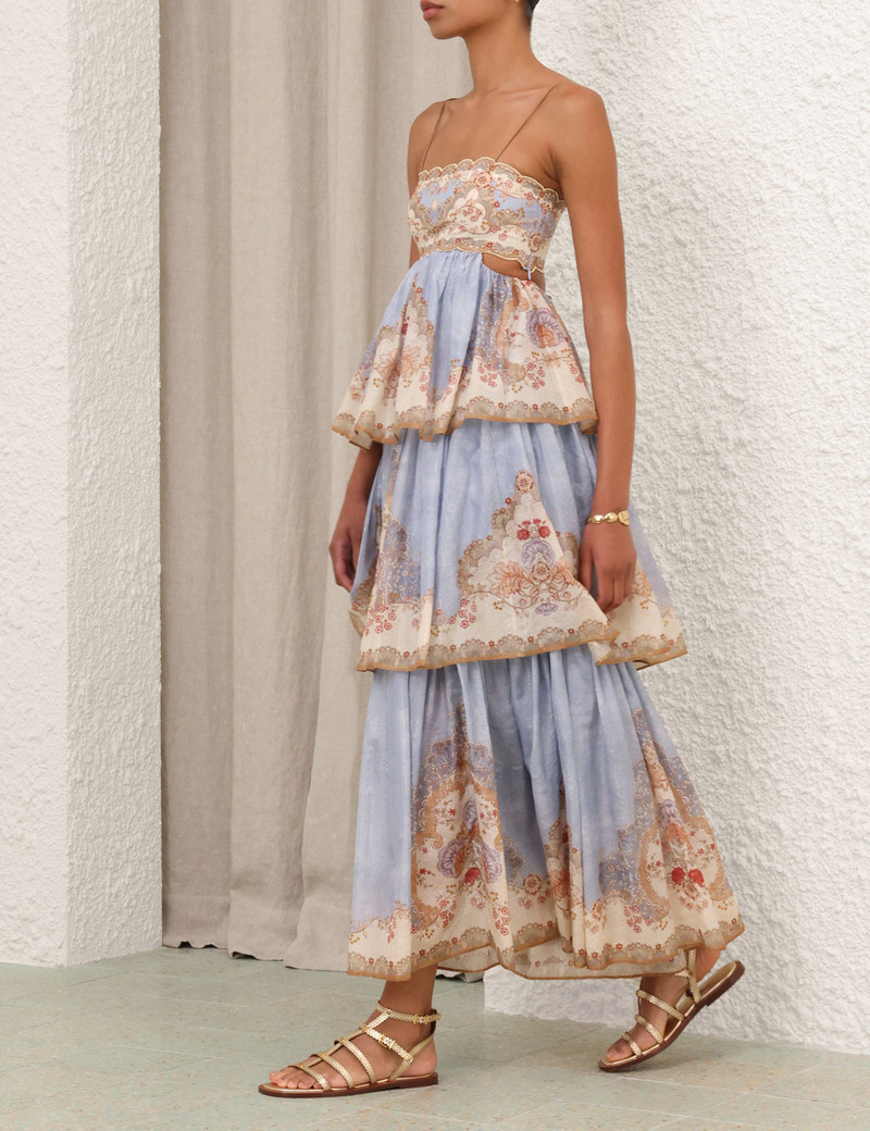 DAYLIGHT TIERED MAXI DRESS 3