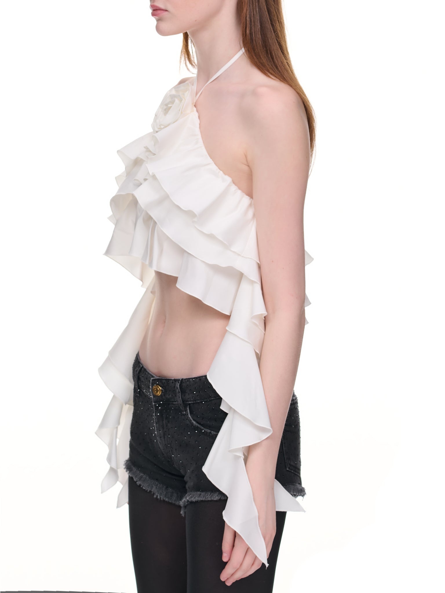 Rose Flounced Top - 2