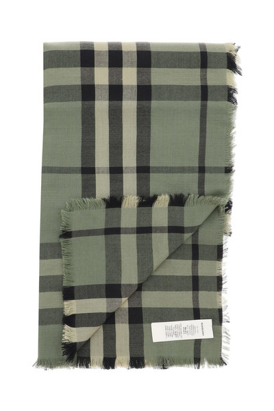 Burberry CASHMERE CHECK SCARF outlook