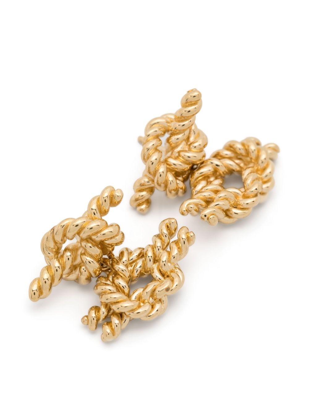 Rope knot earrings - 3