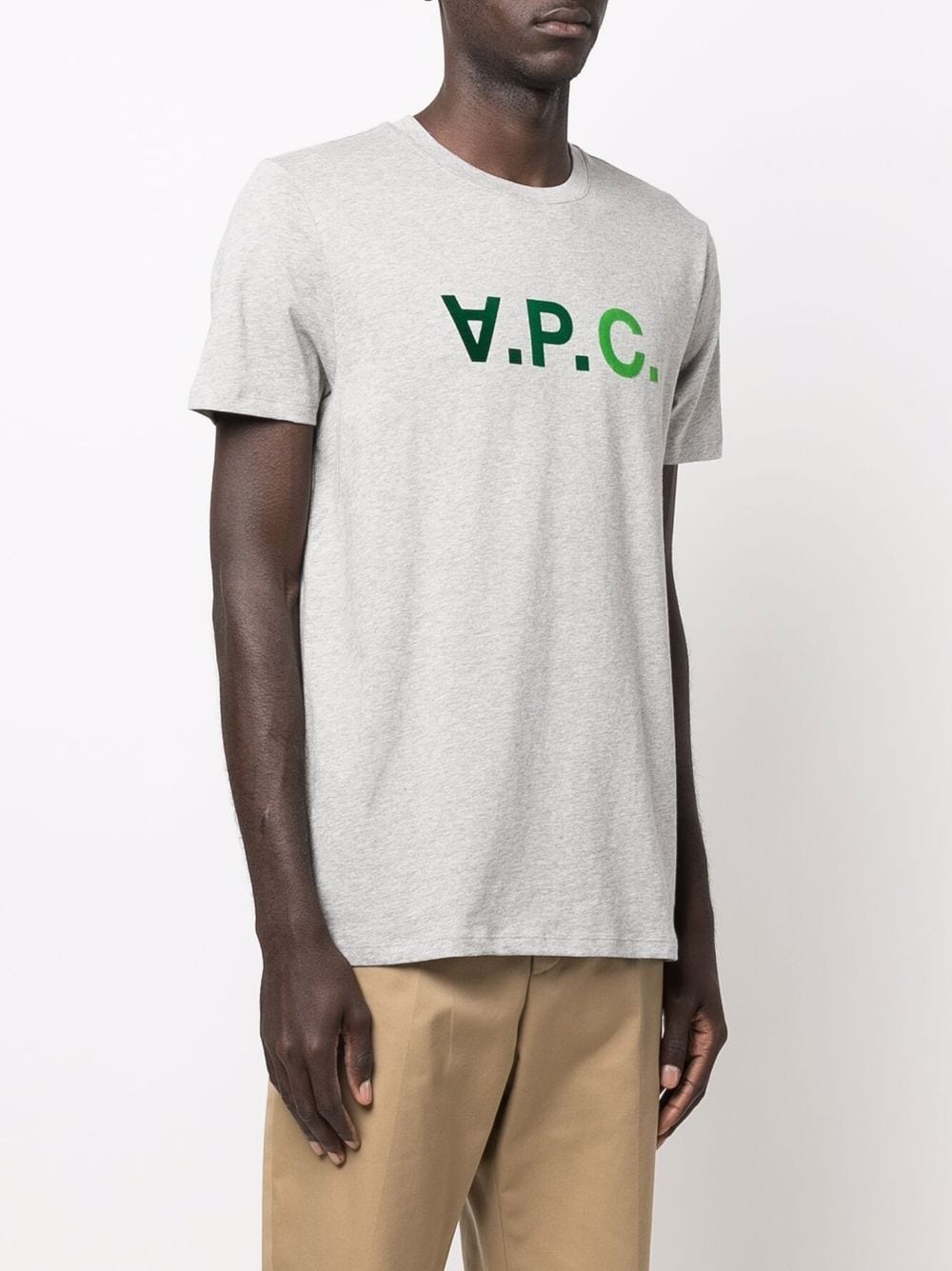 VPC flocked-logo T-shirt - 3