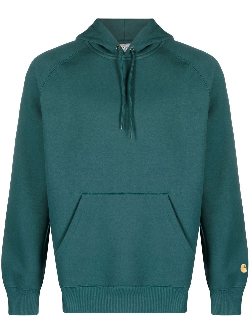 Chase logo-embroidered cotton hoodie - 1